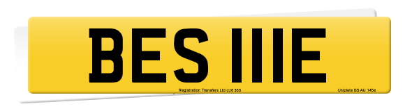 Registration number BES 111E